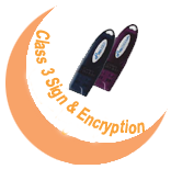 class 3 signing and encryption Digital signature certificate